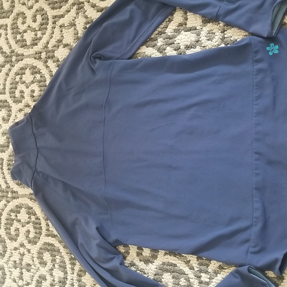 (L) Tuff Athletics Zip Up Light Sweater Activewear Athletic Workout Running Gym - Picture 8 of 8